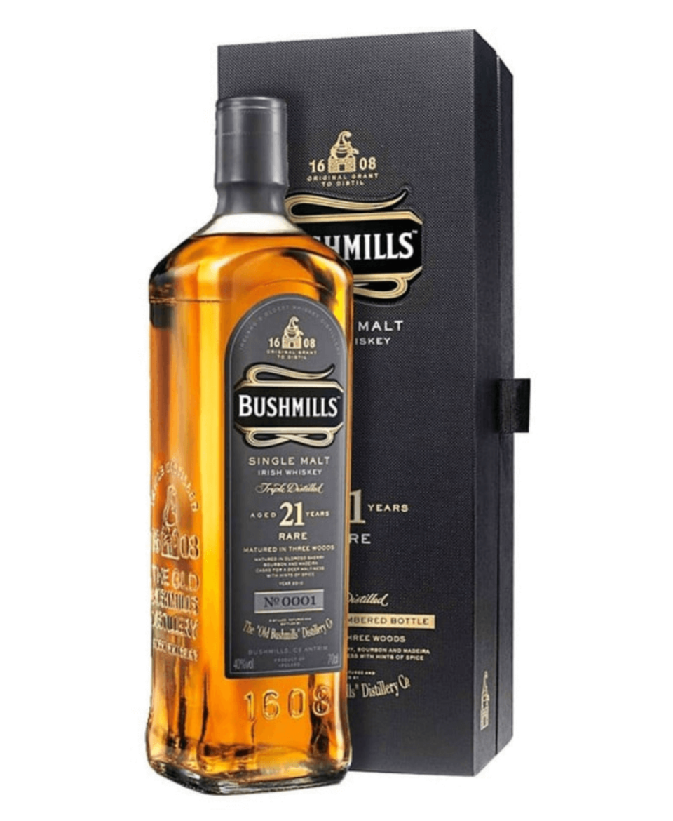 Bushmills Malt 21YO 40% 0,7l karton United