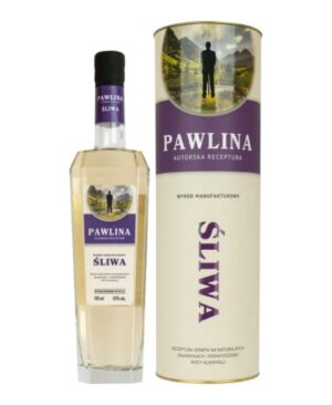Pawlina Vodka Śliwowica 63% 0,7l Tuba