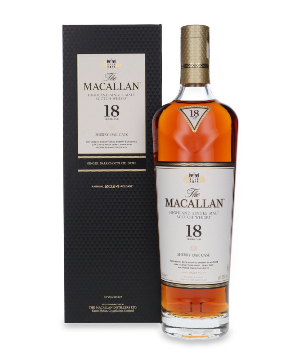 Macallan 18YO Sherry Oak Cask 0,7l